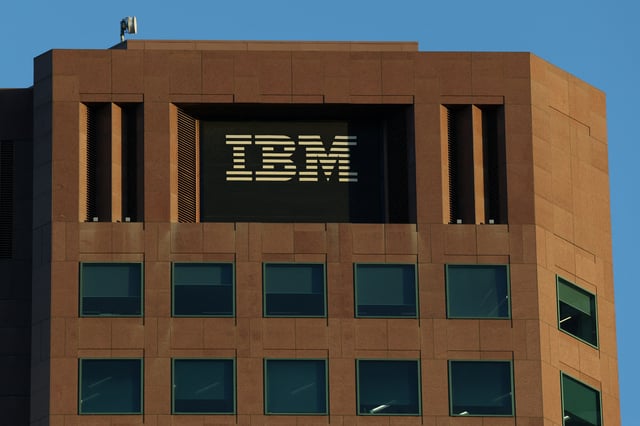 A view shows the IBM Australia building in Melbourne, Australia, March 24, 2025. REUTERS/Hollie Adams/File Photo
