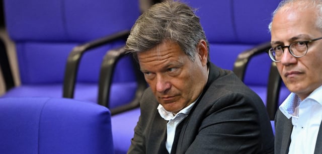 Griff BSW und AfD in einer Wahlkampfrede scharf an: Robert Habeck
