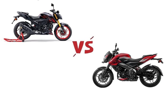 TVS Apache RTR 200 4v vs Bajaj Pulsar NS200 | Image: Republic