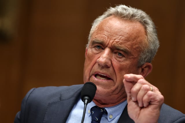 US health secretary Robert F Kennedy Jr. (Samuel Corum/Getty Images)