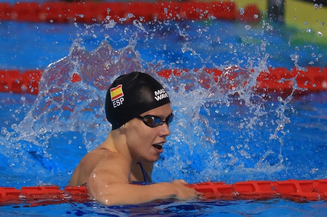 Estella Tonrath, en una competición disputada semanas atrás en Estocolmo.