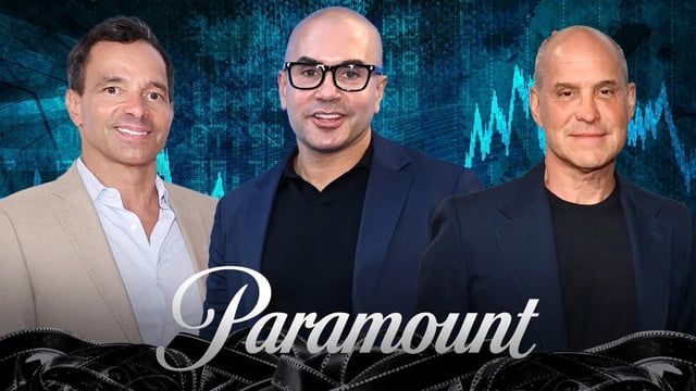 Paramount executives George Cheeks, Chris McCarthy and Brian Robbins (Chris Smith/TheWrap)