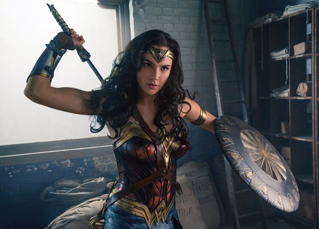 Gal Gadot stars as Diana, aka Wonder Woman.