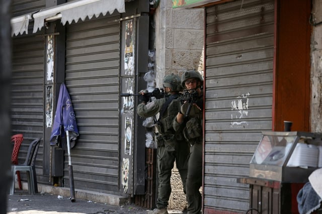 Israeli forces regularly carry out raids in the occupied West Bank that authorities say target Palestinian militants