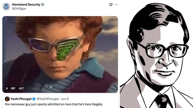 Homeland Security and J.D. Vance's Menswear Guy Deportation Tweets
