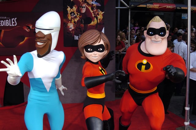 The Incredibles during &#34;The Incredibles&#34; Los Angeles Premiere - Arrivals at El Capitan in Hollywood, California, United States