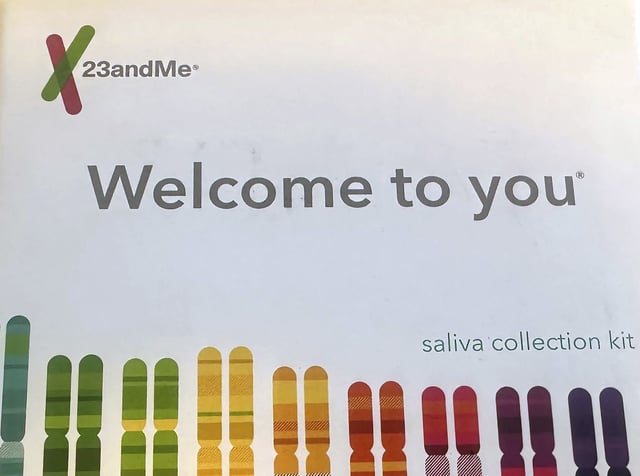 FILE - A 23andMe saliva collection kit is shown on March 25, 2025, in Oakland, Calif. (AP Photo/Barbara Ortutay, File)