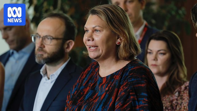 A woman speaks in front of her colleagues.