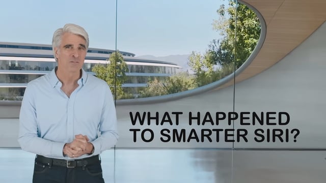 Craig Federighi opens up on why Apple was overly optimistic about a launch of smarter Siri.