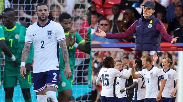 England Senegal GFX