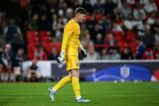 Le gardien anglais Dean Henderson vient de concéder le 3e but contre le Sénégal à Nottingham, le 10 juin 2025