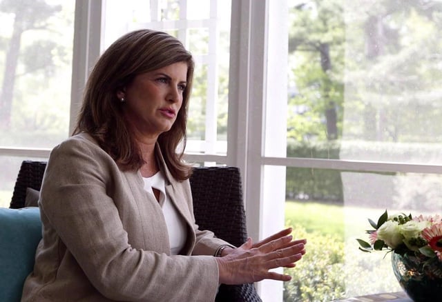 Rona Ambrose is shown during an interview with The Canadian Press in Ottawa, Thursday, May 18, 2017. 