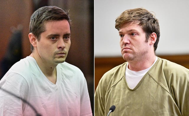 (L-R) John Woeltz and William Duplessie (Curtis Means/POOL)
