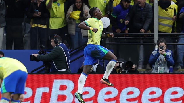 Vinicius Jr Brazil 2024-25