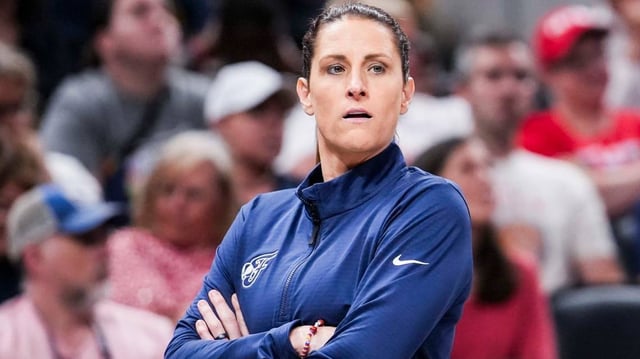 Indiana Fever head coach Stephanie White.