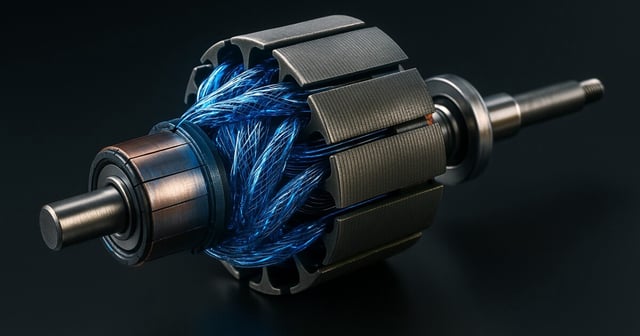 What a CNT CSCEC-wound electric motor could look like instead of copper