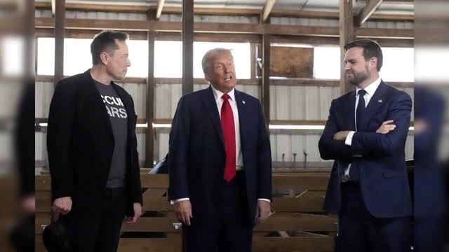 Donald Trump Elon Musk JD Vance