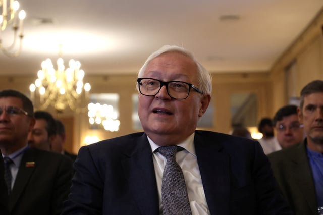 Deputy Foreign Minister of Russia Sergei Ryabkov attends the Iran and BRICS summit in Tehran, Iran, August 8, 2023. Majid Asgaripour/WANA (West Asia News Agency) via REUTERS/File Photo