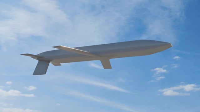 An artist's rendering of the Long Range Standoff Weapon.