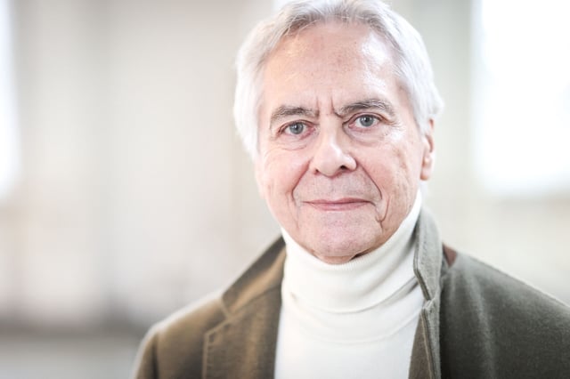 John Neumeier, ehemaliger Ballettdirektor und Chefchoreograf der Compagnie beim Hamburg Ballett.