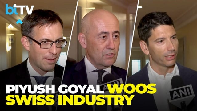 Piyush Goyal In Bern: Swatch, SIG, Ammann Praise India’s Market, Back $100b Investment