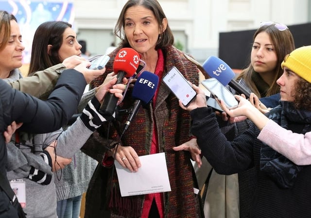 Reyes Maroto, portavoz del PSOE en el Ayuntamiento