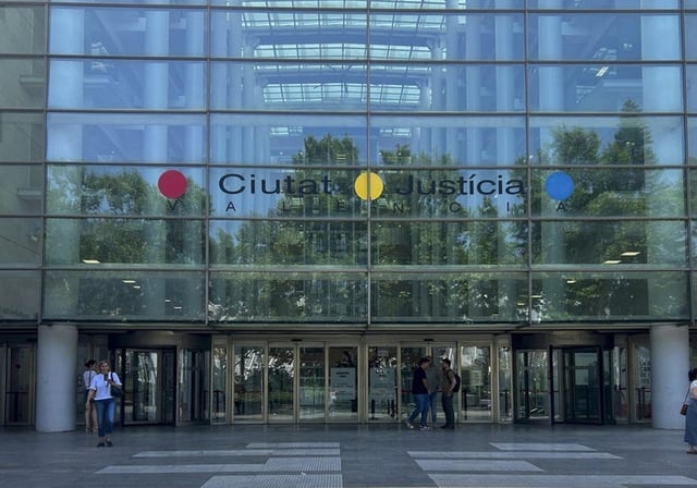 Imagen de archivo de la Audiencia Provincial de Valencia