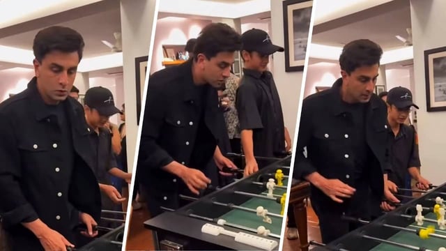 Ranbir Kapoor with Aamir Khan's son | Image: Instagram 