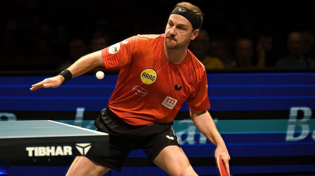 Timo boll in Aktion
