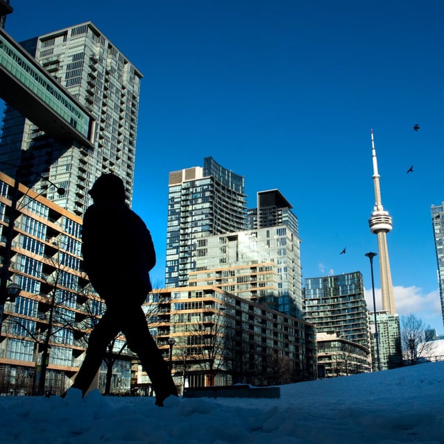 Condo towers dot the Toronto skyline Jan. 28, 2021. THE CANADIAN PRESS/Frank Gunn