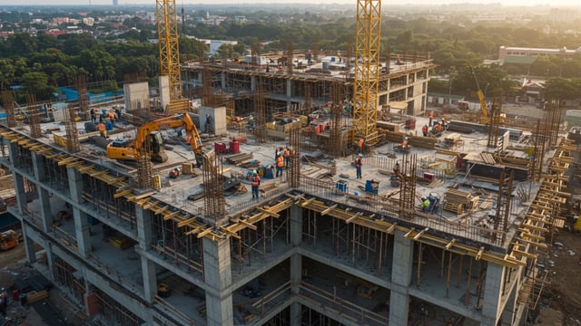 Building under construction 