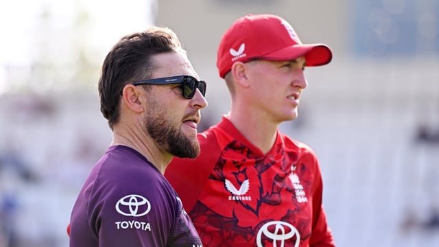 McCullum said Brook, right, and Stokes lead their sides in slightly different ways
