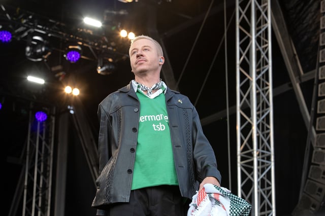 Macklemore performs at St Anne's Park on June 04, 2025 in Dublin, Dublin.