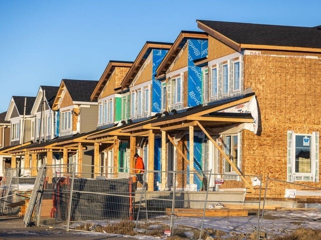 New home construction.