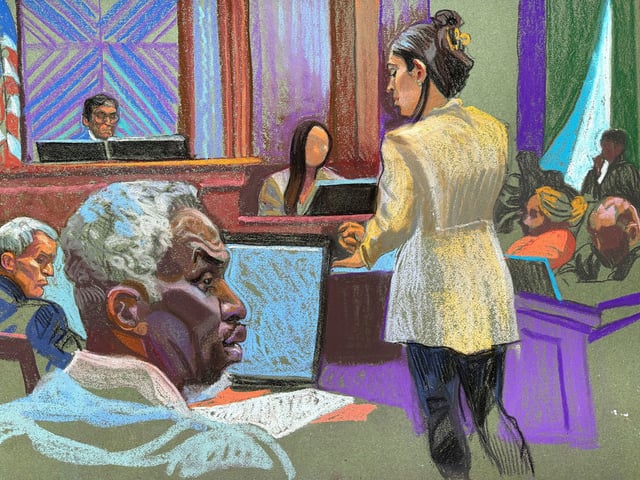 Combs accuser “Jane" testifies on the stand under cross-examination by defense attorney Teny Geragos.