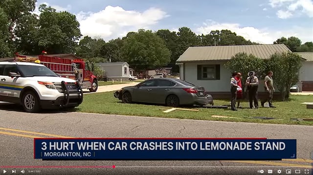 The crash happened around 1:20 p.m. Tuesday, June 10, along Conley Road near Morganton, the Highway Patrol said in a June 11 news release.