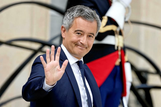 Le ministre de la Justice Gérald Darmanin après le conseil des ministres le 7 mai dernier.
