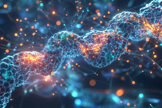 Specifically, the researchers looked at Aβ42 – a type of Aβ peptide with 42 amino acids commonly found in those with Alzheimer’s. Credit: Neuroscience News