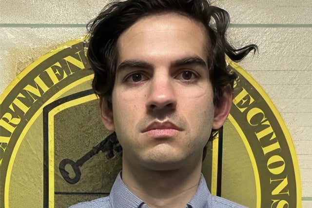 This image provided by the Guam Department of Corrections shows Asif William Rahman, who worked for the U.S. government, was arrested by the FBI in Cambodia, and now is charged with leaking classified information assessing Israel&#39;s earlier plans to attack Iran, Nov 14, 2024.