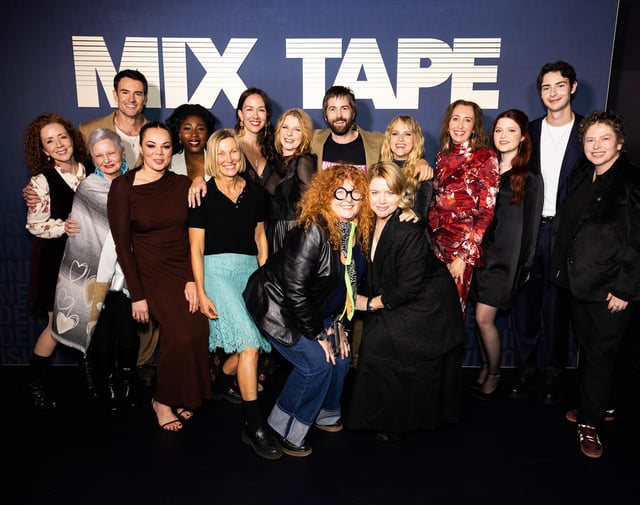 The cast and crew of Binge series 'Mix Tape'