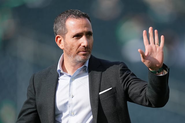 General manager Howie Roseman of the Philadelphia Eagles waves before the game against the Dallas Cowboys at Lincoln Financial Field on December 29, 2024 in Philadelphia, Pennsylvania