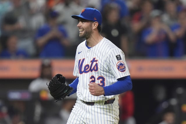 Mets&#39; David Peterson tossed a complete game shutout on Wednesday against the Nationals.