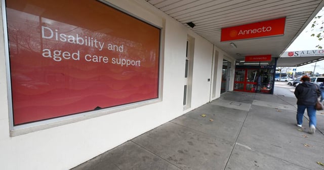 Annecto disability and aged care support in Wendouree will close in July as the company shuts down its operations across the country. Picture by Lachlan Bence