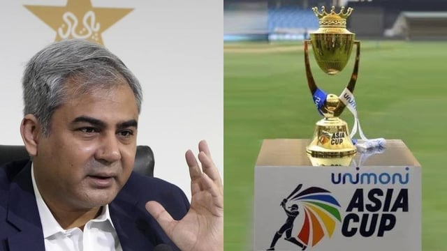 Mohsin Naqvi (L), Asia Cup (R) | Image: PCB/ACC