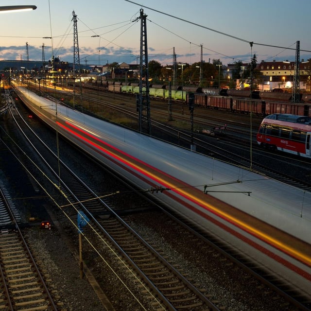 Trainsurfer verursacht Einsatz am Bahnhof in Bamberg