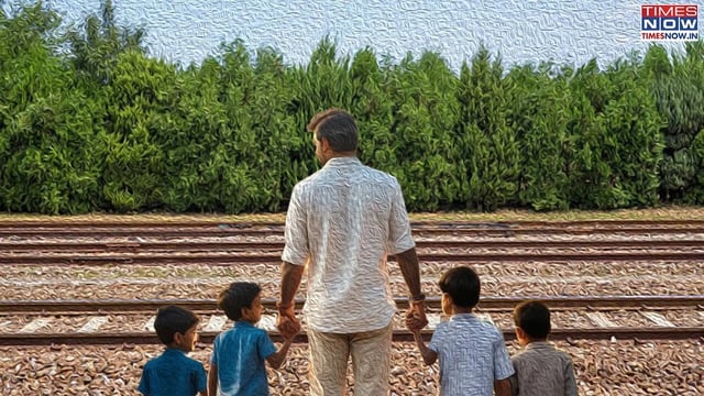 Man kills self, 4 children by jumping in front of train in Faridabad.