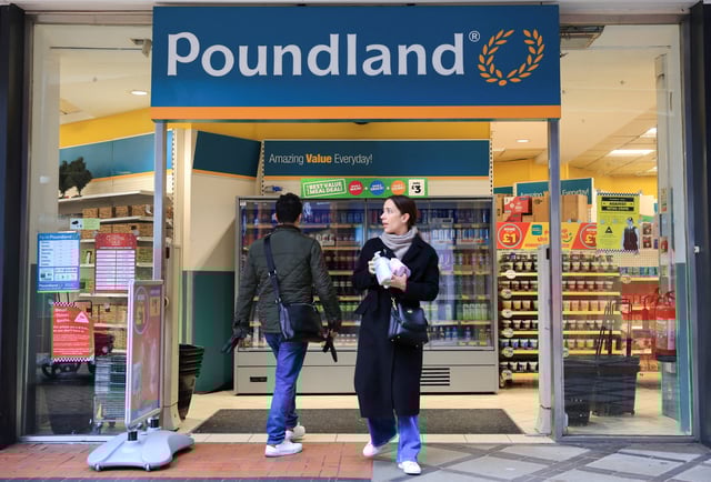 Sales at Poundland have been declining