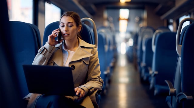 Mobilfunk-Allianz will schnelles Internet in den Zug bringen