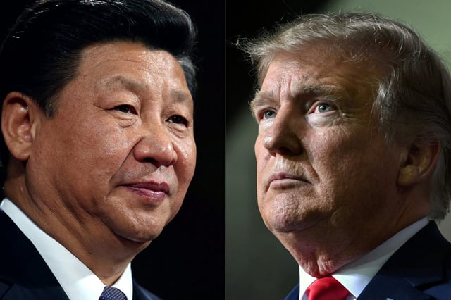China&#39;s President Xi Jinping (L) and U.S. President Donald Trump are currently attempting to agree terms for a new trade deal