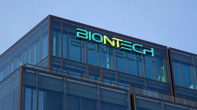 Geschäftsstelle von Biontech in Berlin